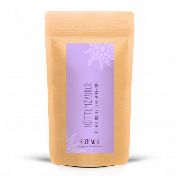 Hüttenzauber BIO Rooibos tea | „Téli tea” Sült Alma - Fahéj 100g