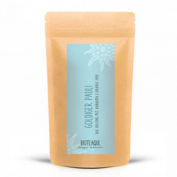 goldiger Pauli BIO Oolong tea kurkumával | Narancs Pop 100g