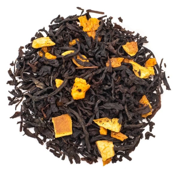 schwarza Girgl BIO Fekete tea | Narancs ízű 90g