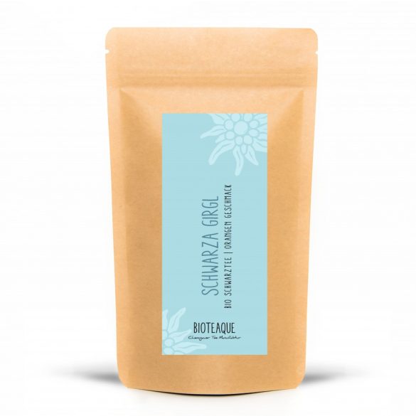 schwarza Girgl BIO Fekete tea | Narancs ízű 90g