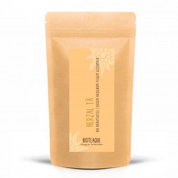 Herzal Tee BIO Gyógynövény tea | Rózsa-Bazsalikom-Füge 50g