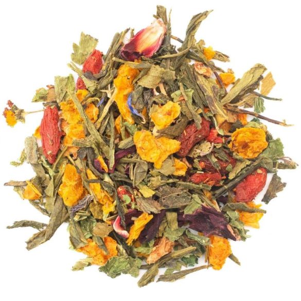 DETOQ - engelein Ruth BIO Zöldtea - Gyógynövénykeverék | Gojibogyóval